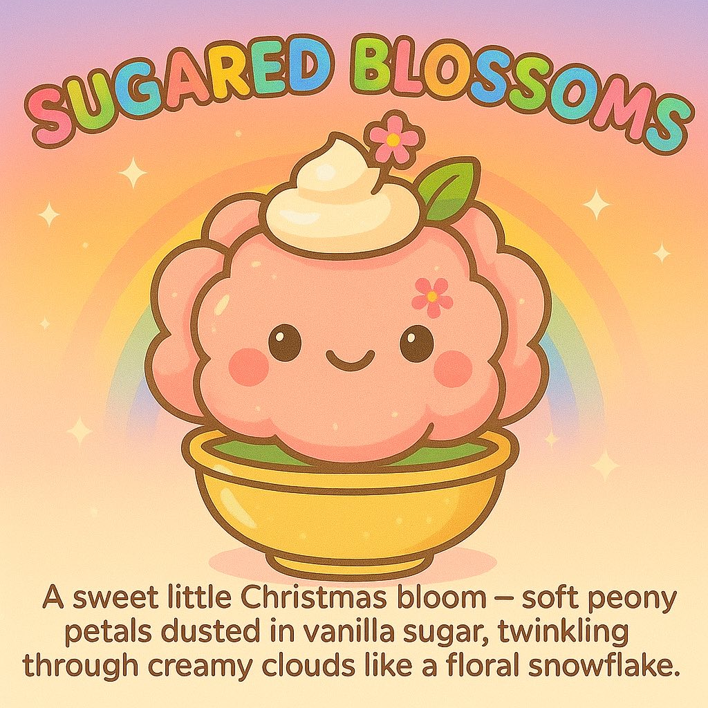 Sugared Blossoms Wax Block