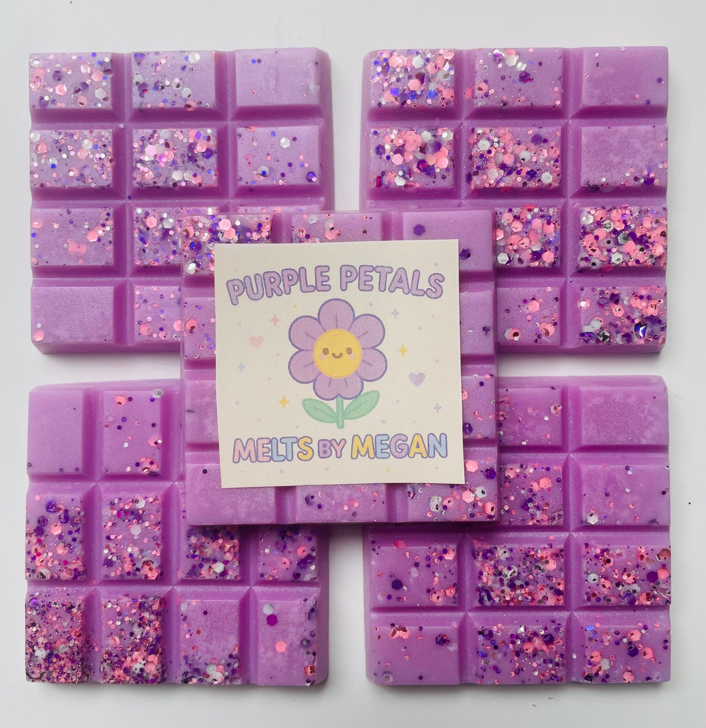 Purple Petals HOUSEBLEND WAX BLOCK