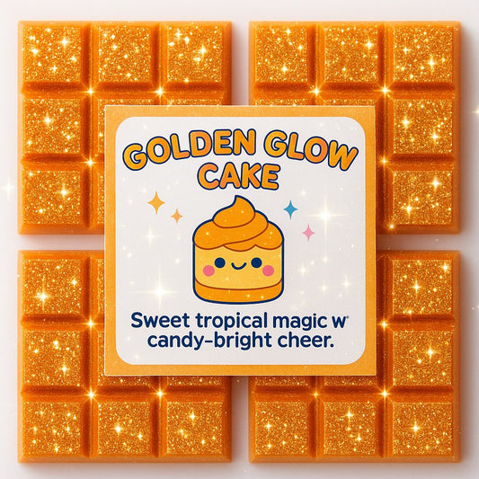 Golden Glowcake Wax Block