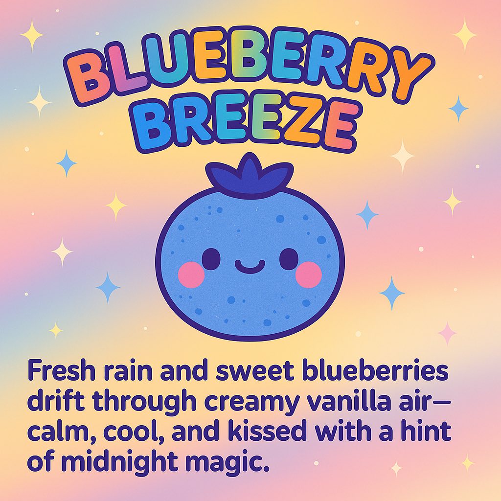 Blueberry Breeze Wax Block