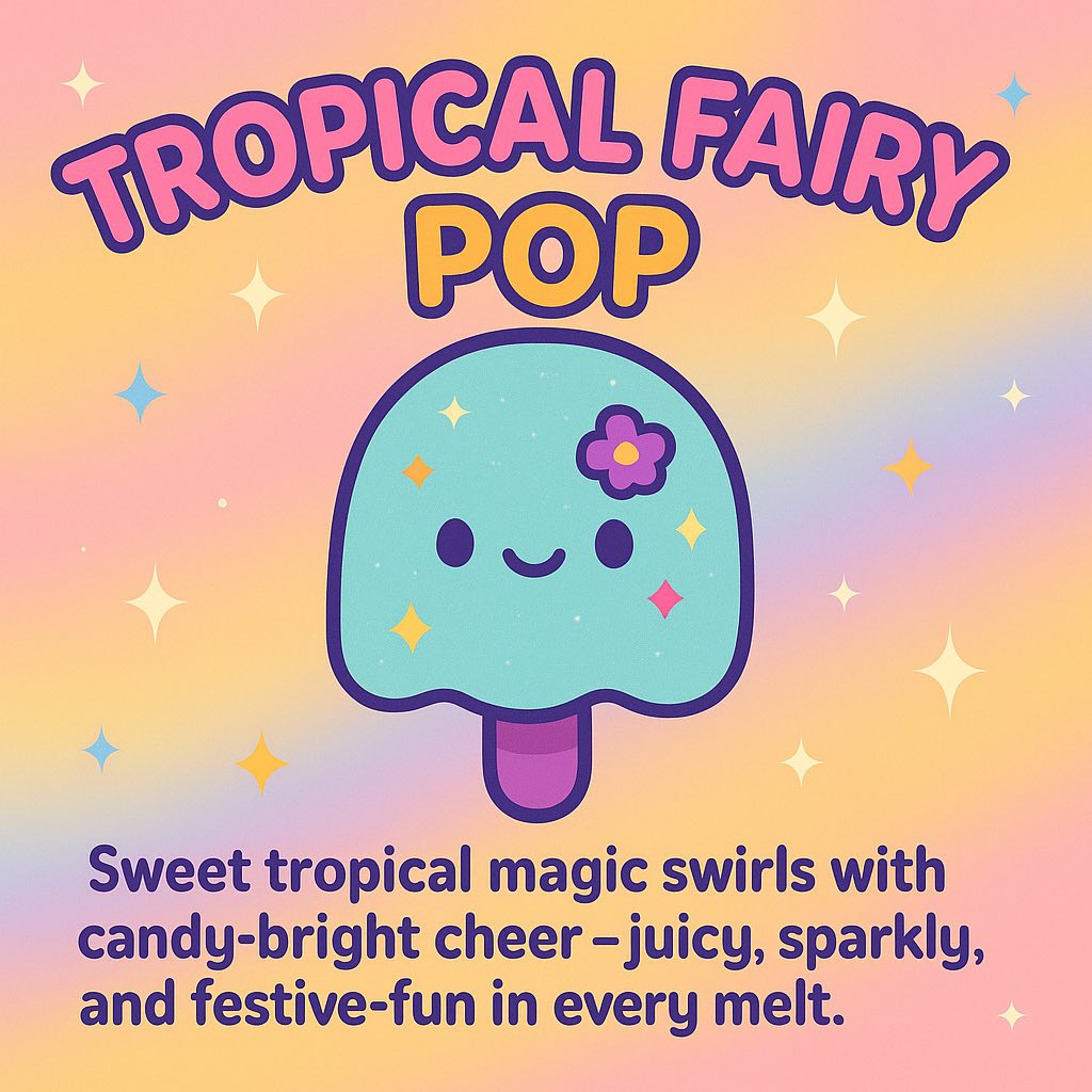 Tropical Fairy Pop Wax Block