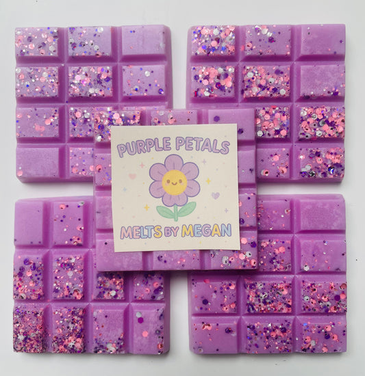 Purple Petals HOUSEBLEND WAX BLOCK